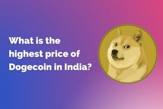 What is the highest price of Dogecoin in India?